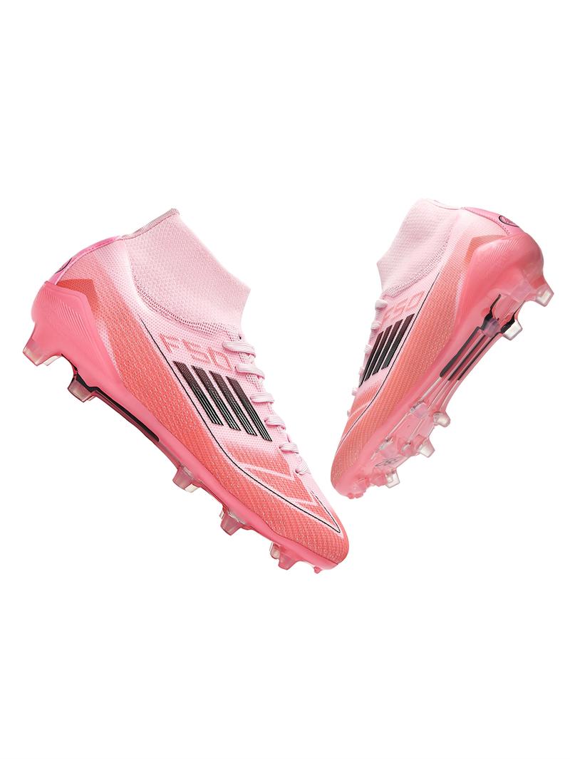 Durable Men's Football Shoes Fg/ag Long Nails Anti-Slip Strong Grip Ankle Protection Rubber Sole All Seasons Sporty Style Soccer Shoes Football Cleats