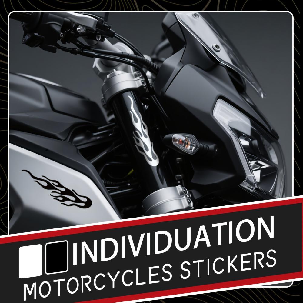2pcs Motorcycle Luminous Stickers - Waterproof Reflective Vehicle ...