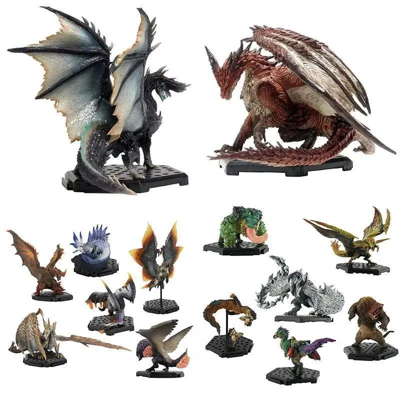 2026 hot item Monster Hunter World Iceborne  Figure MALZENO AMATSU ZINOGRE RATHALOS MIZUTSUNE Dragon Action Figure Decoration Toy Model