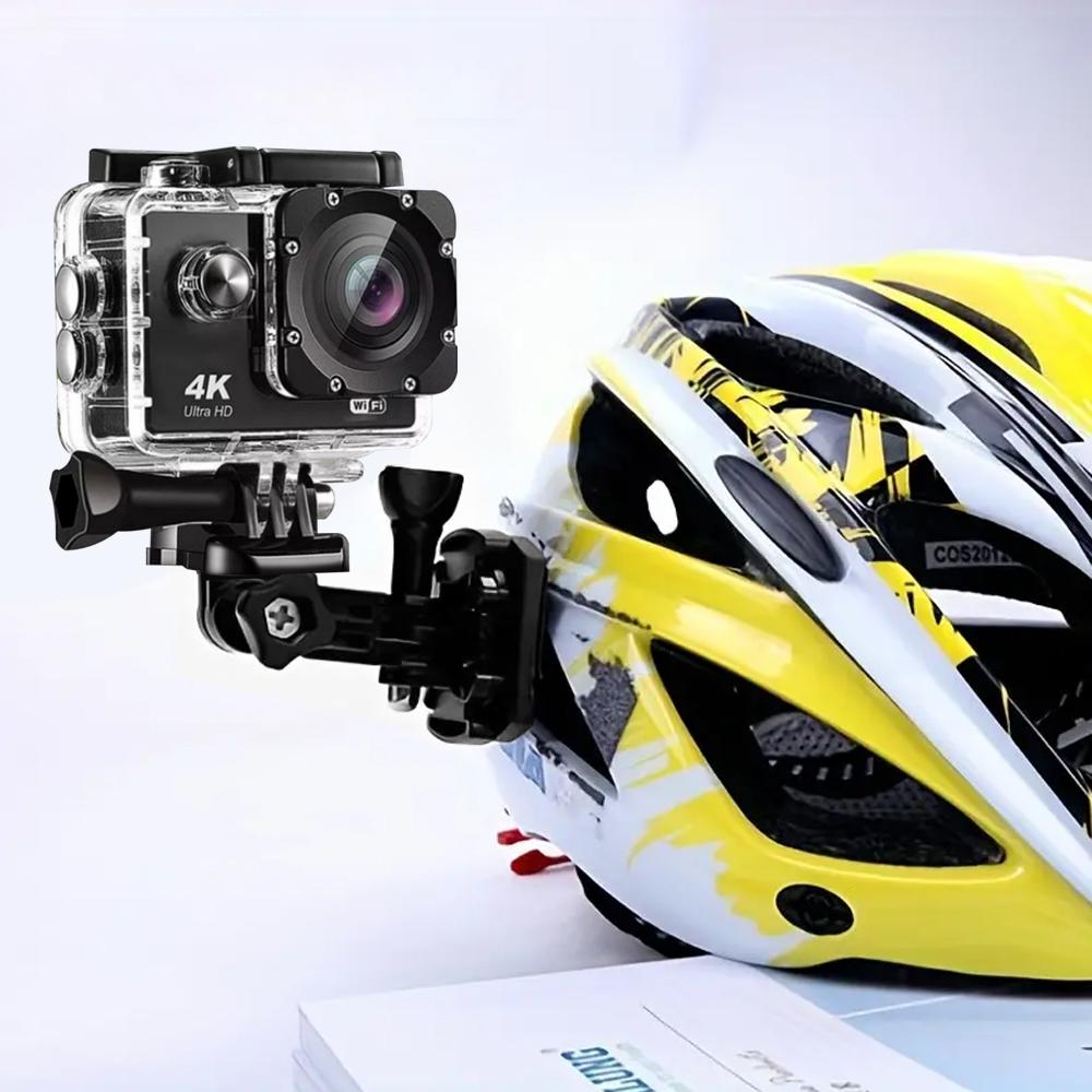 Wireless Action Camera with Ultra HD Video,12MP Photos, HDR, Daily Streaming,Stabilization,Vlogging Camera,Good Choice for Outdoorfun and Gift-giving