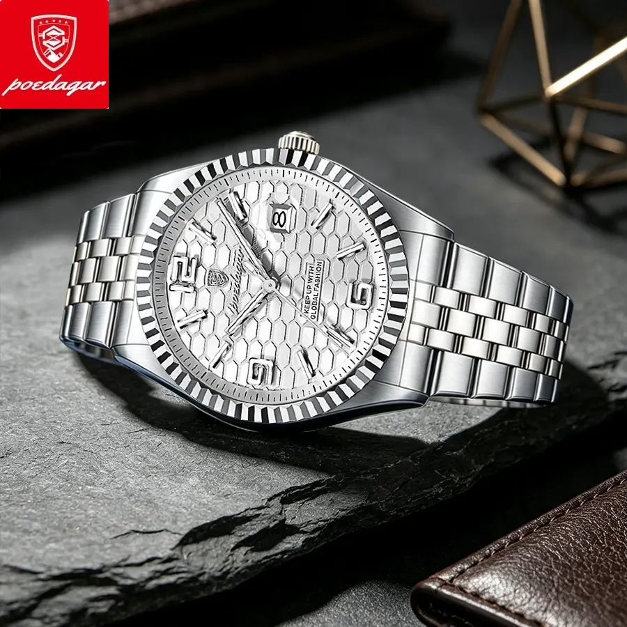 Men's watches, men's business watches, stylish waterproof wristwatches, high-end men's watches, timeless accessories, luxury brand watches, quartz watches, automatic date watches