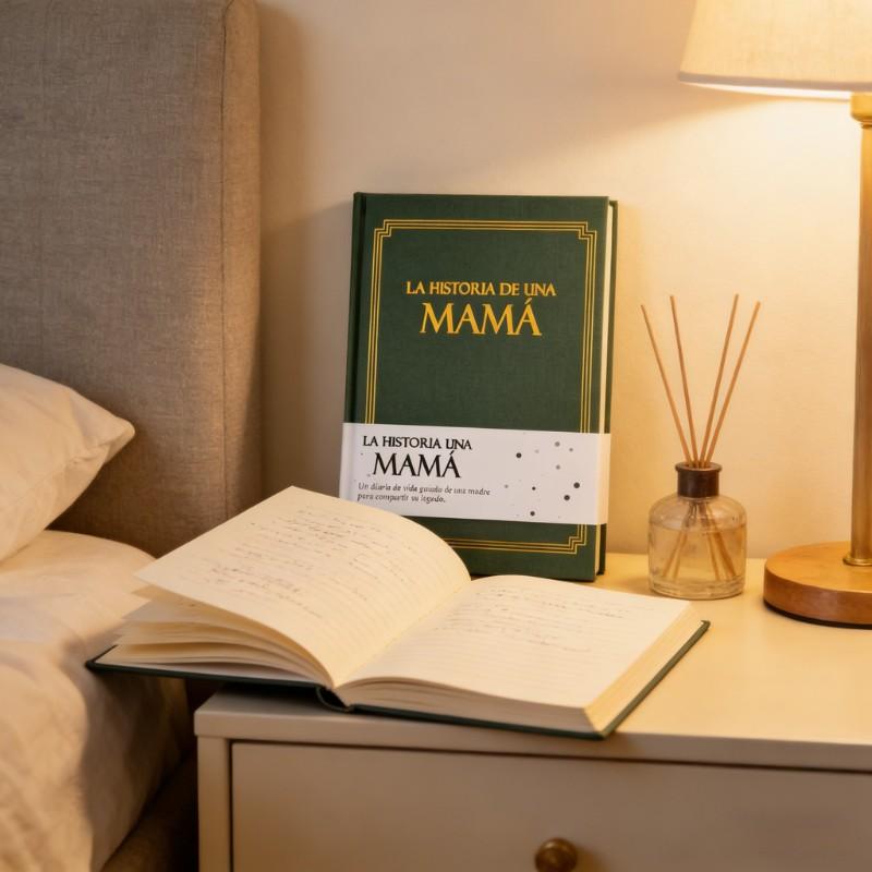 Mom's Life Story Diary Hardcover Edition, Meaningful Memorial Gift, 250+ Guiding Questions, Perfect for Mother's Day Birthday Christmas