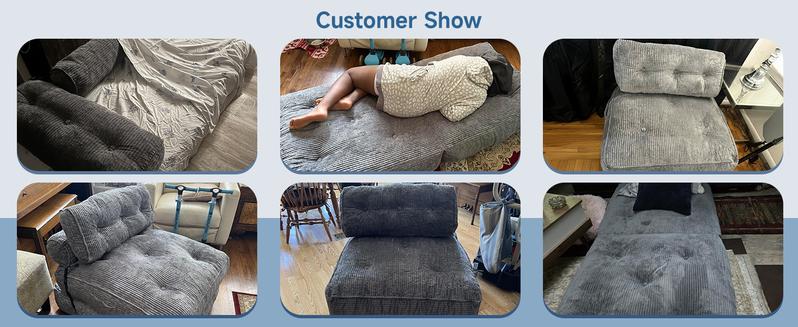 【Valentine's Day Gift】ONBRILL Folding Couch Sofa Bed,Convertible Sleeper Chair for Adults, Corduroy Portable 4 in 1 Fold Out Chair to Floor Lounger, Couches for Living Room,Single 【Valentine's Day Gift】ONBRILL Folding Couch Sofa Bed,Convertible Sleeper Chair for Adults, Corduroy Portable 4 in 1 Fold Out Chair to Floor Lounger, Couches for Living Room,Single