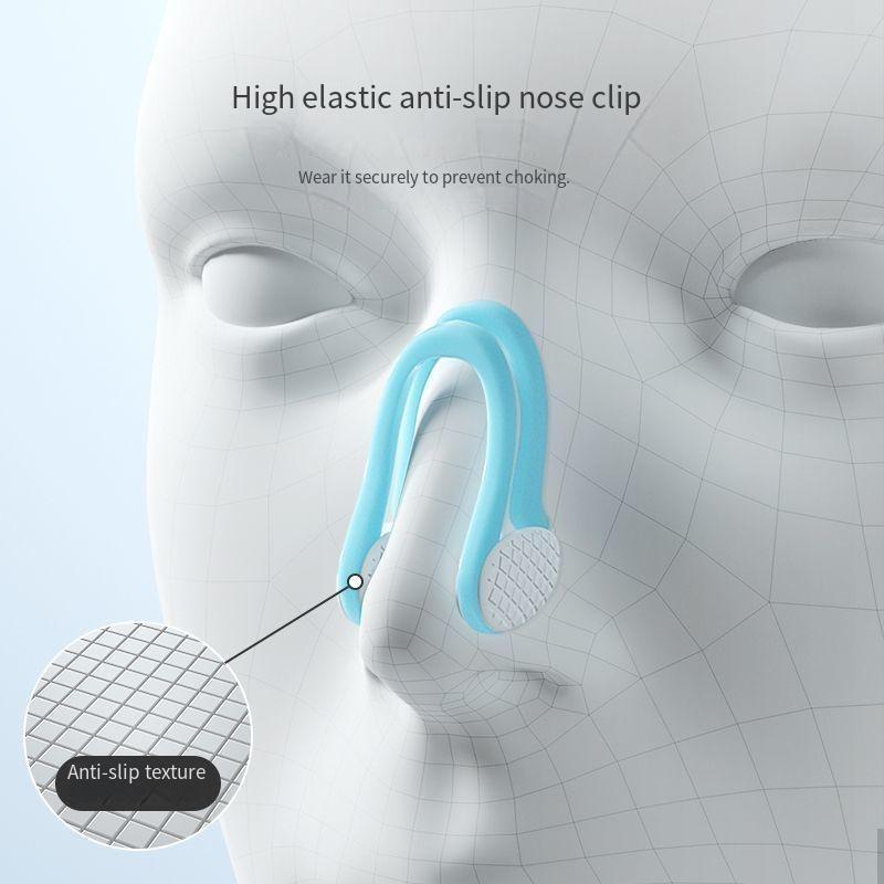 Silicone Nose Clip Set, Adult Universal Pro Ii Neutral Nose Clip, Swimming Anti-Choking Ear Plug Nose Clip, Diving Waterproof Use