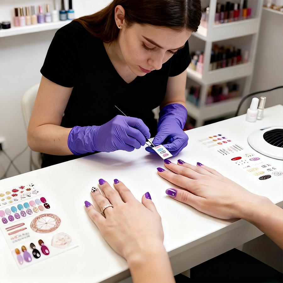 200/500Pcs Heavy-Duty Purple Nitrile Gloves-5.5 Mil Thick-Bulk Box Durable Gloves, Powder free Latex-Free, Single-Use, Heavy-duty Disposable Gloves, for Food Preparation Cleaning, Tattoo, Hair Dyeing, Pet Grooming, Beauty Salons, Household Chores 200/500Pcs Heavy-Duty Purple Nitrile Gloves-5.5 Mil Thick-Bulk Box Durable Gloves, Powder free Latex-Free, Single-Use, Heavy-duty Disposable Gloves, for Food Preparation Cleaning, Tattoo, Hair Dyeing, Pet Grooming, Beauty Salons, Household Chores