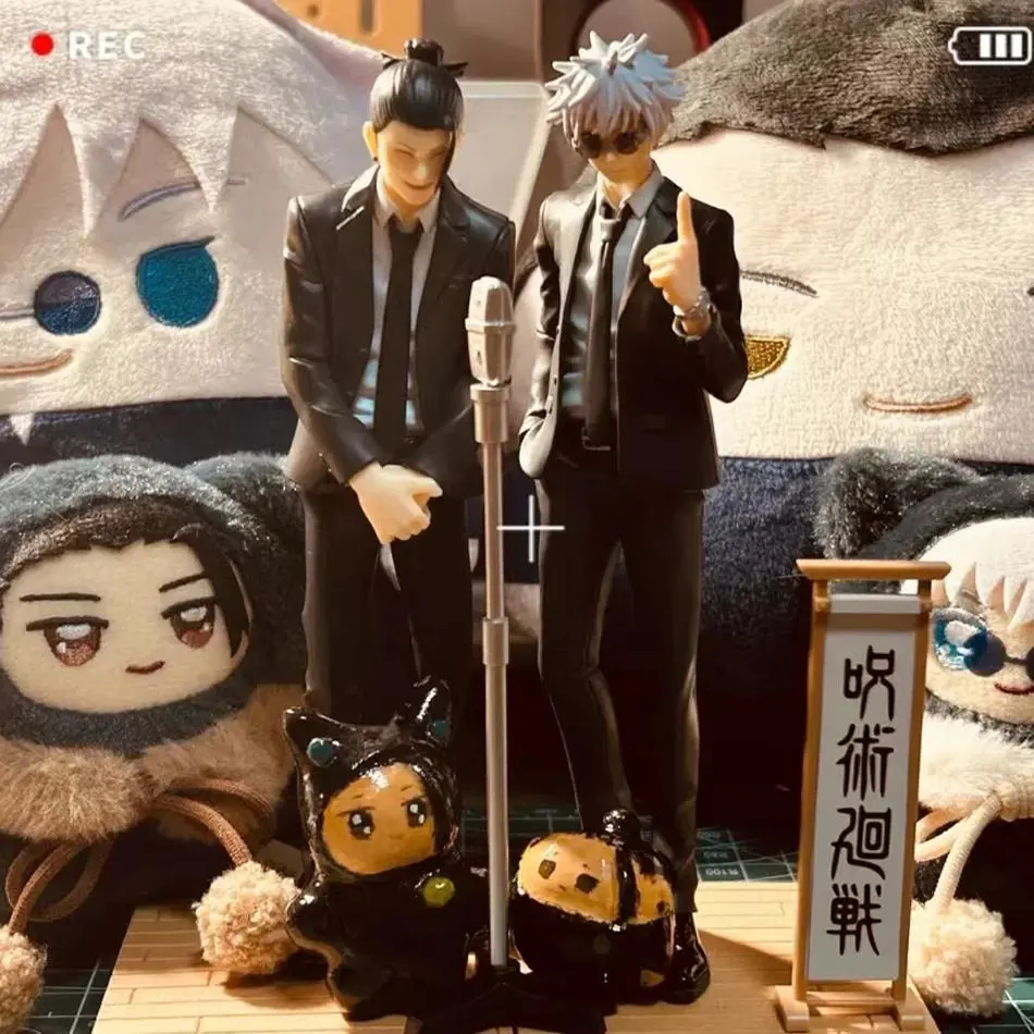 In Stock 1-2pcs Jujutsu Kaisen DIORAMA Satoru Gojo Geto Suguru Suit See Anime Figure Model Toys in Box Statuette Birthday Gift