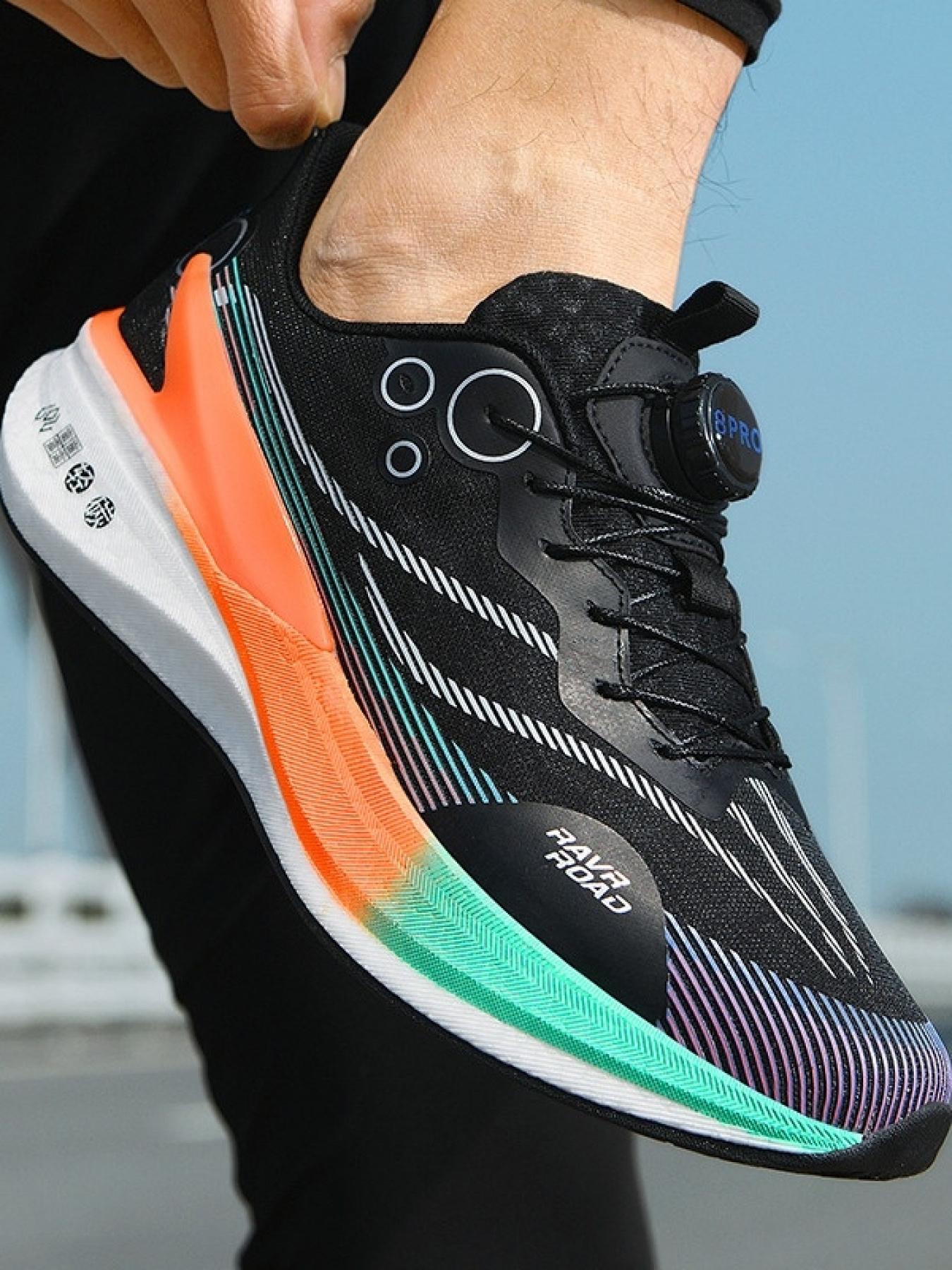 1 Pair Family Matching Sneakers Eye-Catching Color Design Breathable Material Non-Slip Sole For Outdoor Sports & Daily Casual Wear