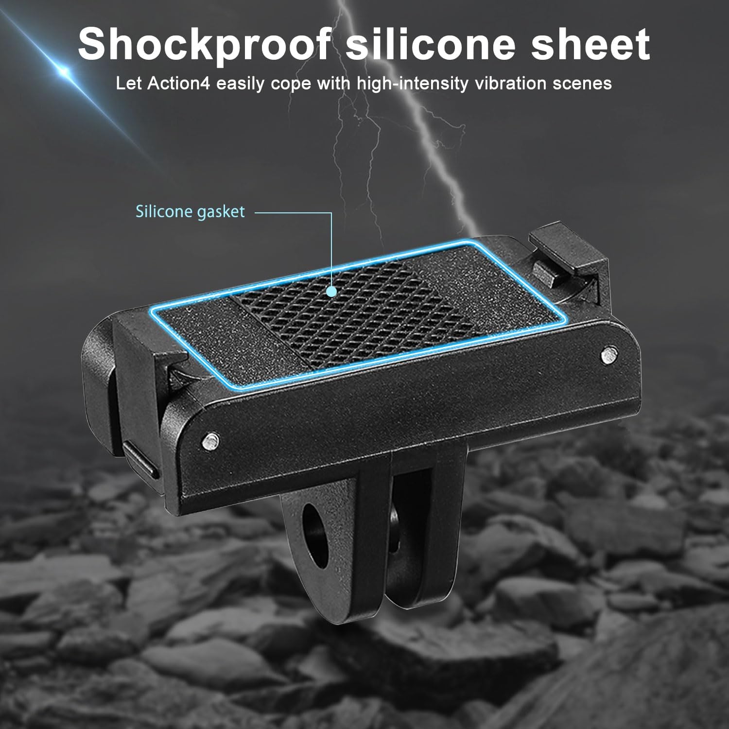 Magnetic Quick-Release Base Adapter for Dji Osmo Nano/ Action 6/5/4/3, Durable Design & Easy Installation, Perfect Accessory for Action Cameras, Quick Release Adapter - DJI Accessories, Attachable Tripod, Selfie, Vlogging