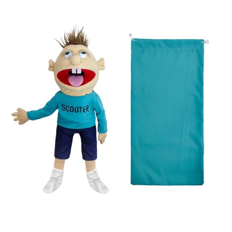 New Jeffy Puppet Doll Jeffy Hand Puppet Sml Jeffy Puppet Family Real Jeffy Zombie Boy Hand Puppet Soft Toy Plush Feebee Puppet