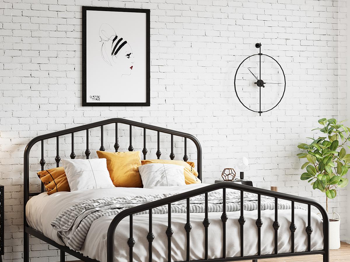 MUTICOR Full/ Queen/ King Metal Platform Bed Frame with Victorian Style Wrought Iron-Art Headboard/Footboard,【Frame Only No Mattress】No Box Spring Required,Black#TikTokShopBlackFriday #ChristmasGifts MUTICOR Full/ Queen/ King Metal Platform Bed Frame with Victorian Style Wrought Iron-Art Headboard/Footboard,【Frame Only No Mattress】No Box Spring Required,Black#TikTokShopBlackFriday #ChristmasGifts