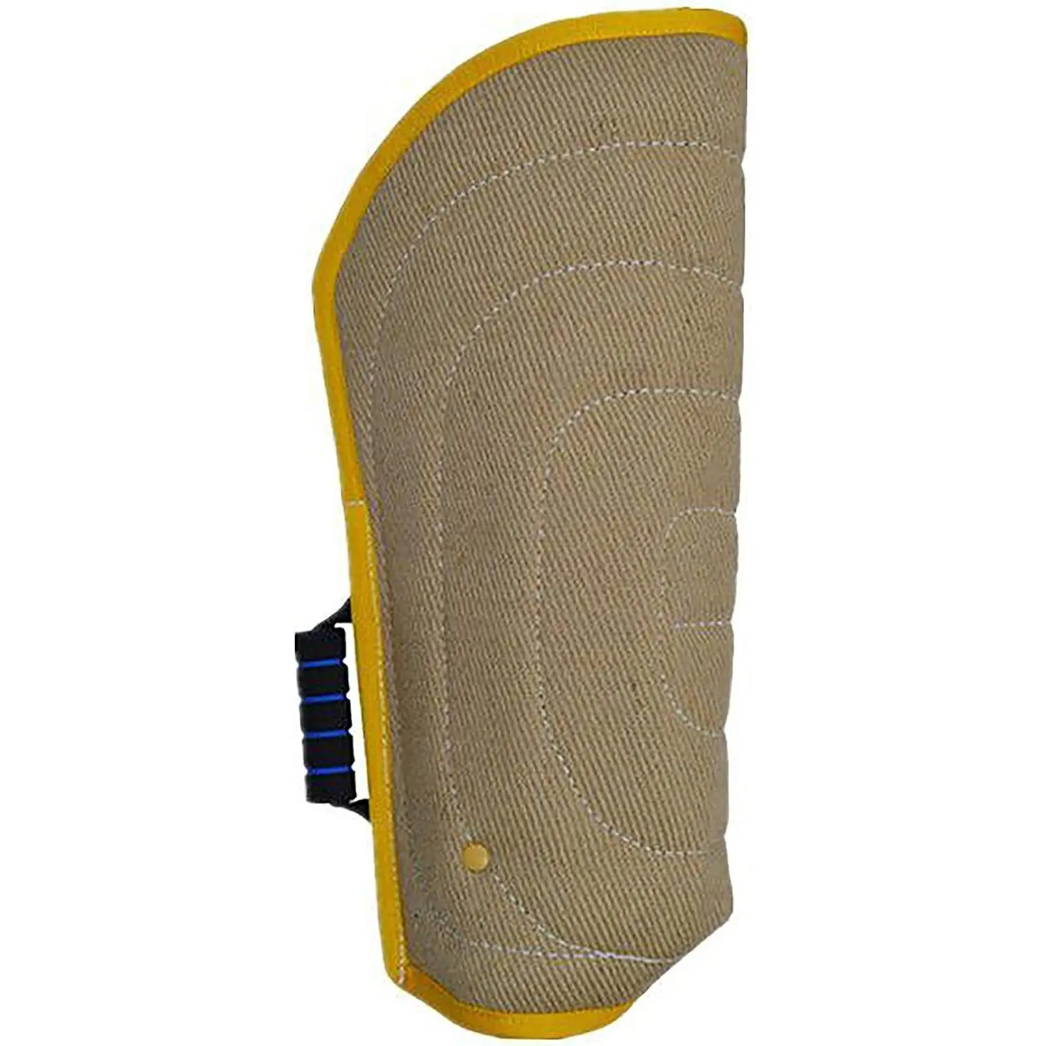 Dog Bite Sleeve Training Protection Heavy Duty Durable Jute for Pit Bull German Shepherd Mastiff Puppy Small Dogs Biting Tugging Toy Yellow