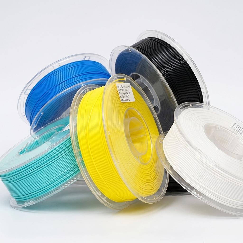 Eco-Friendly Pla+ 3D Printing Filament 1.75mm 1kg, Uniform Spooling, ±0.02mm Precision, Ideal for DIY Enthusiasts, Compatible with Most Fdm Printers