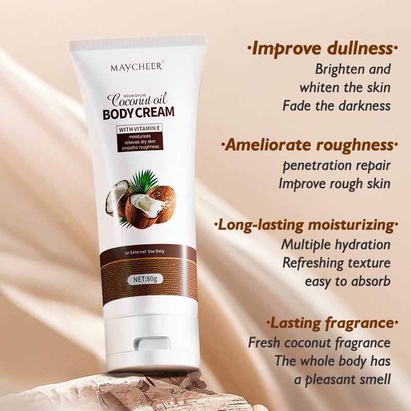 MAYCHEER Coconut Oil Body Lotion Hydrating Moisturizing Body Moisturizing Hydrating Moisturizing