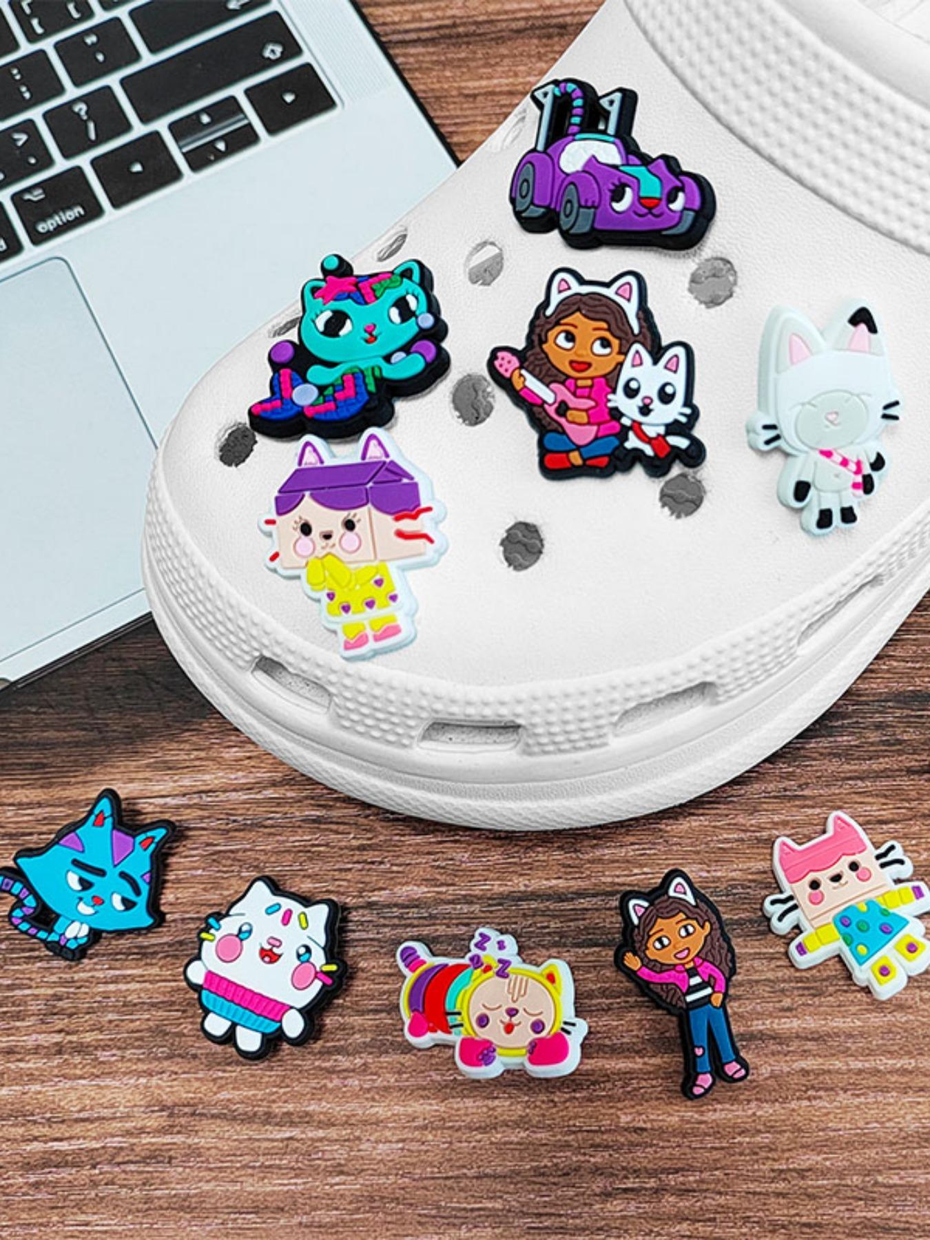 14-Piece Cartoon Series Shoe Charms For Bubble Slides Clogs Sandals,PVC Shoe Decorations Accessories Buckle For Christmas Birthday Gifts