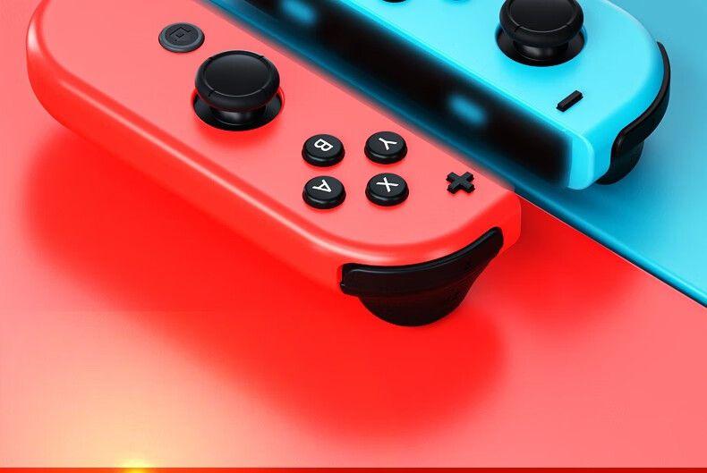 MOVONE Wireless Switch Controllers for Switch/OLED/Lite,Gamepad with No Drift Joystick, Dual Vibration, Wake-Up,Motion Control, Screenshot,Best Value Alternative L/R (Red & Blue)