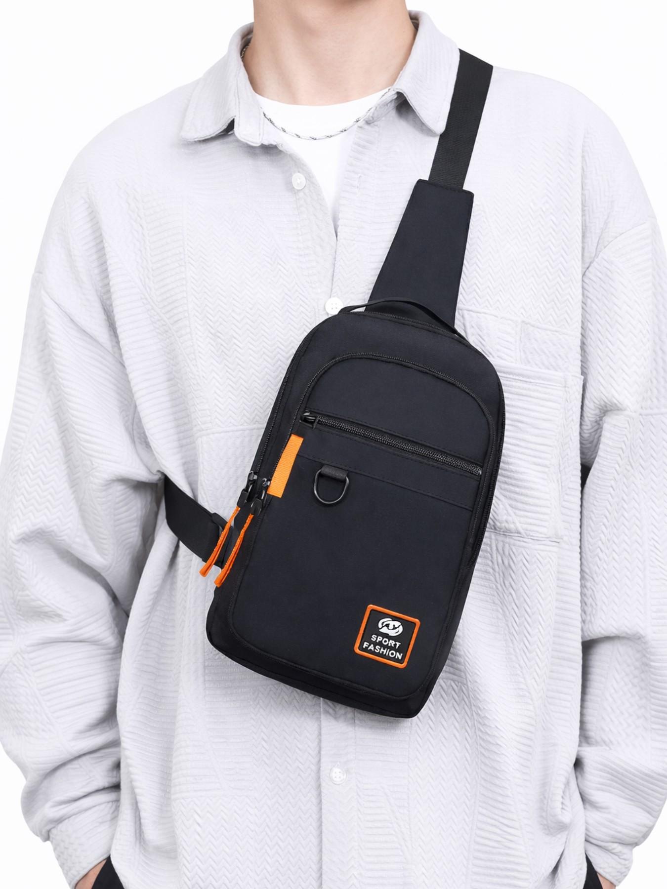 Sling Bag Crossbody Bag Chest Bag, Must-Have Nylon Waterproof Pack, Lightweight Everyday Travel Essential, TikTok Made Me Buy It