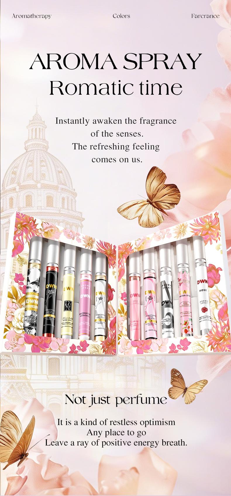 High-End Secret Perfume Set 10 X 10ML, Luxury Fragrances, Perfect Gift for Perfume Lovers, Perfume Sampler Set for Beginners