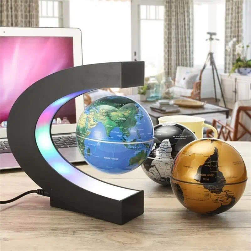 Magnetic Floating Levitation Globe LED World Map Electronic Antigravity Lamp Novelty Ball Light Home Decor Lamps Birthday Gifts Magnetic Floating Levitation Globe LED World Map Electronic Antigravity Lamp Novelty Ball Light Home Decor Lamps Birthday Gifts