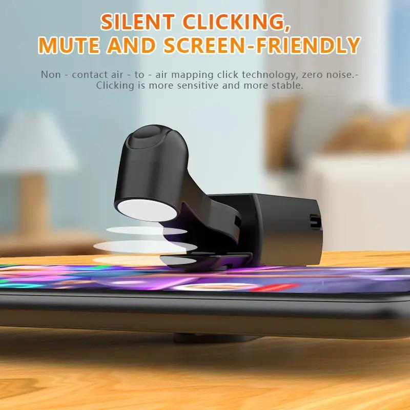 Charging Version Automatic Answerer, Speed Tool for Smartphones & Controllers, Fast Screen Click Simulator, Portable Trigger for Shopping Rewards Live Streaming Likes Tasks