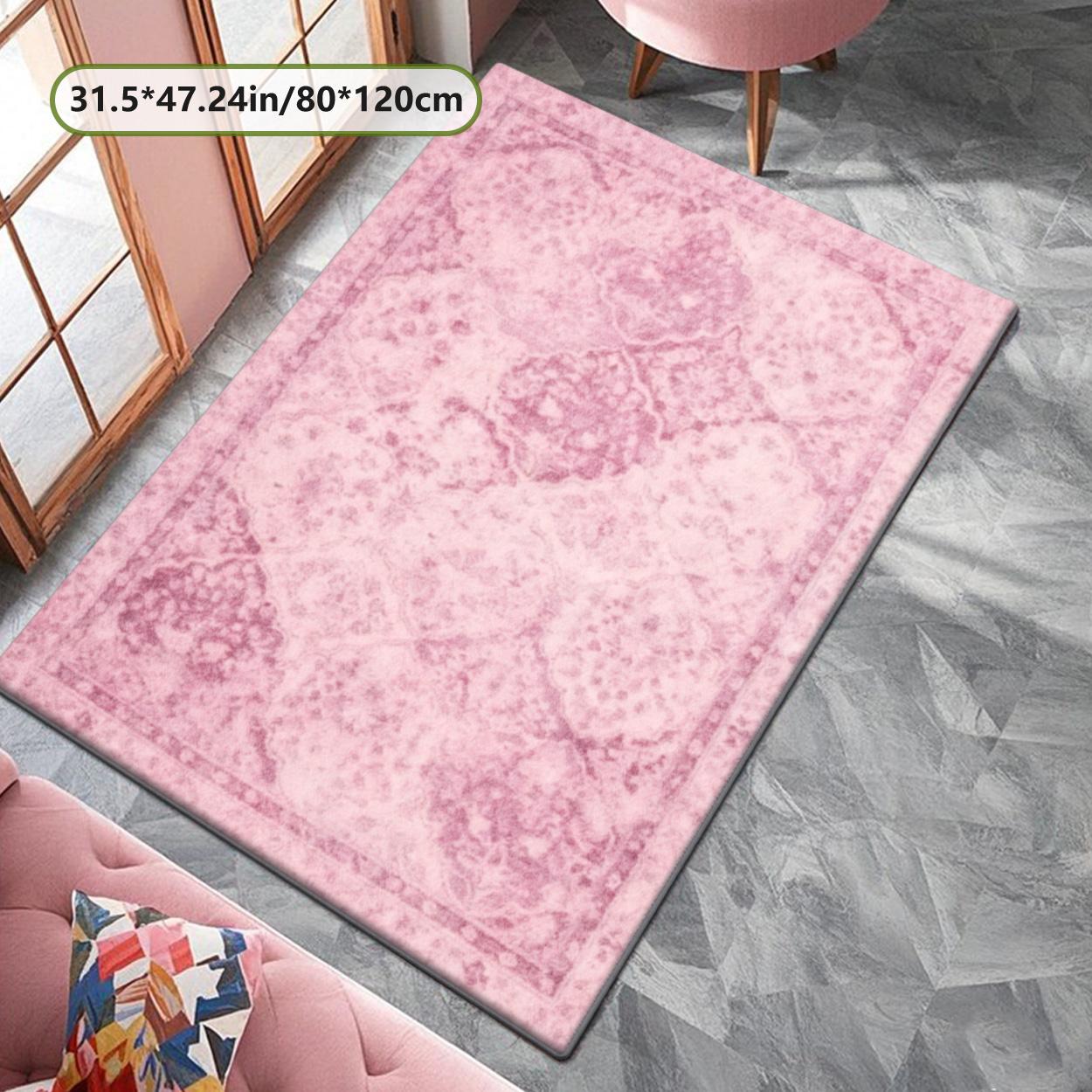 Velvet soft and comfortable patterned printed carpet, suitable for multiple scenarios, available in various sizes, soft and non-shedding.