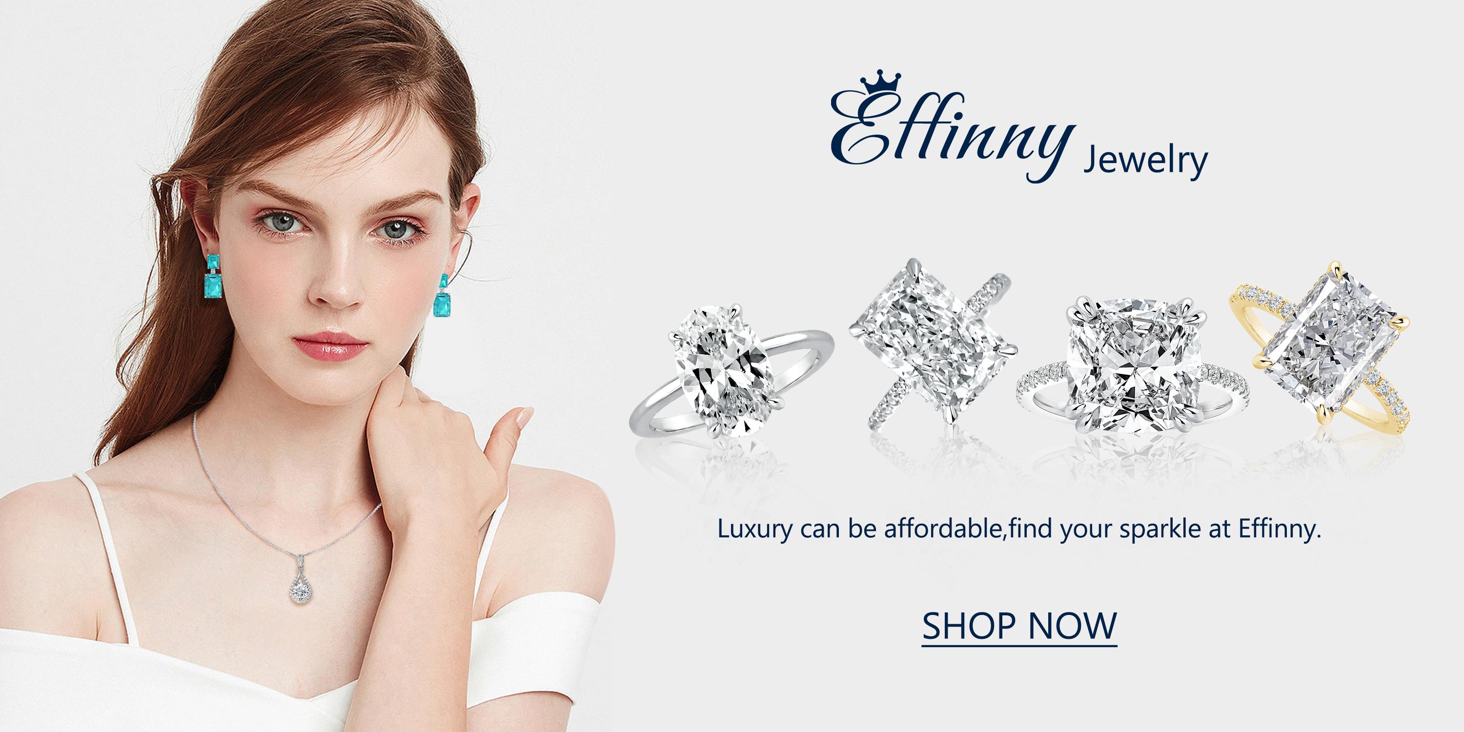 Effinny Jewelry 3.5ct Oval Cut 4PC Wedding Ring Set, S925 Sterling Silver Promise Ring, 5A Cubic Zirconia Bridal Set Rings, Anniversary Rings for Women Outdoorfun