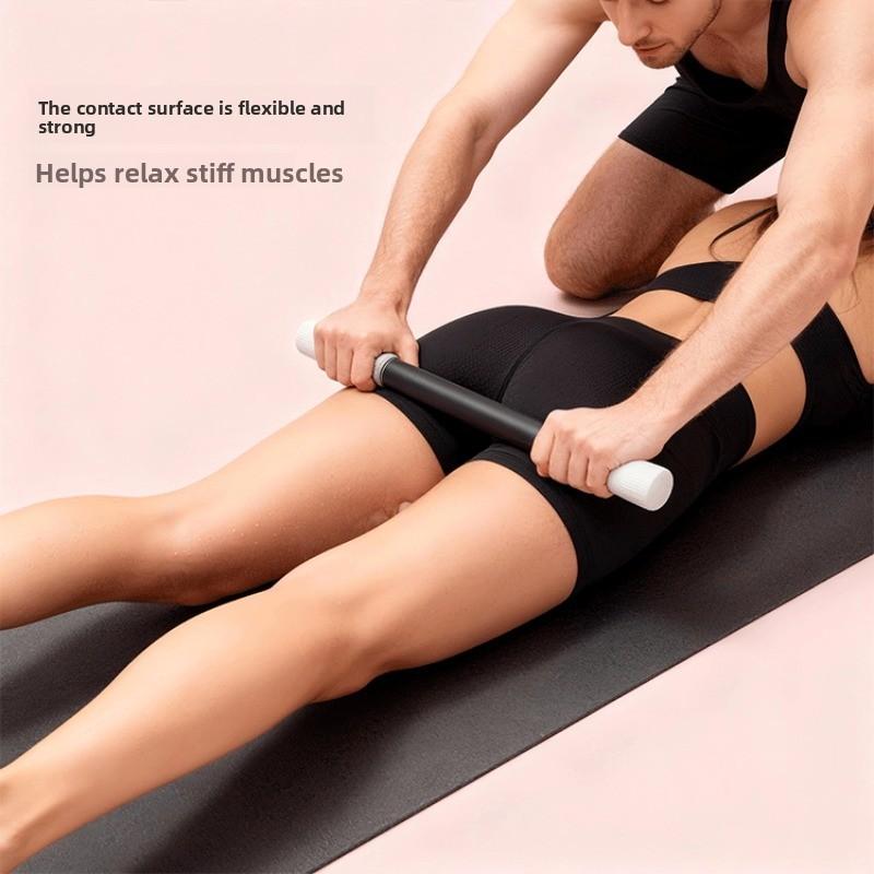 Muscle Massage Stick, Fascia Roller, Leg Massage Roller, Yoga Muscle Relaxation & Stretching Roller, Deep Tissue Massager for Slimming Legs