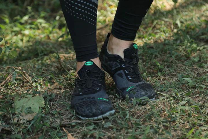 Saguaro Free Ⅰ - Men's and Women's Blue/Black Minimalist Trail Runner | Wide Toe Box | Barefoot Inspired | ZERO-DROP Outdoorfun Hiking Shoes Outdoor Sneakers