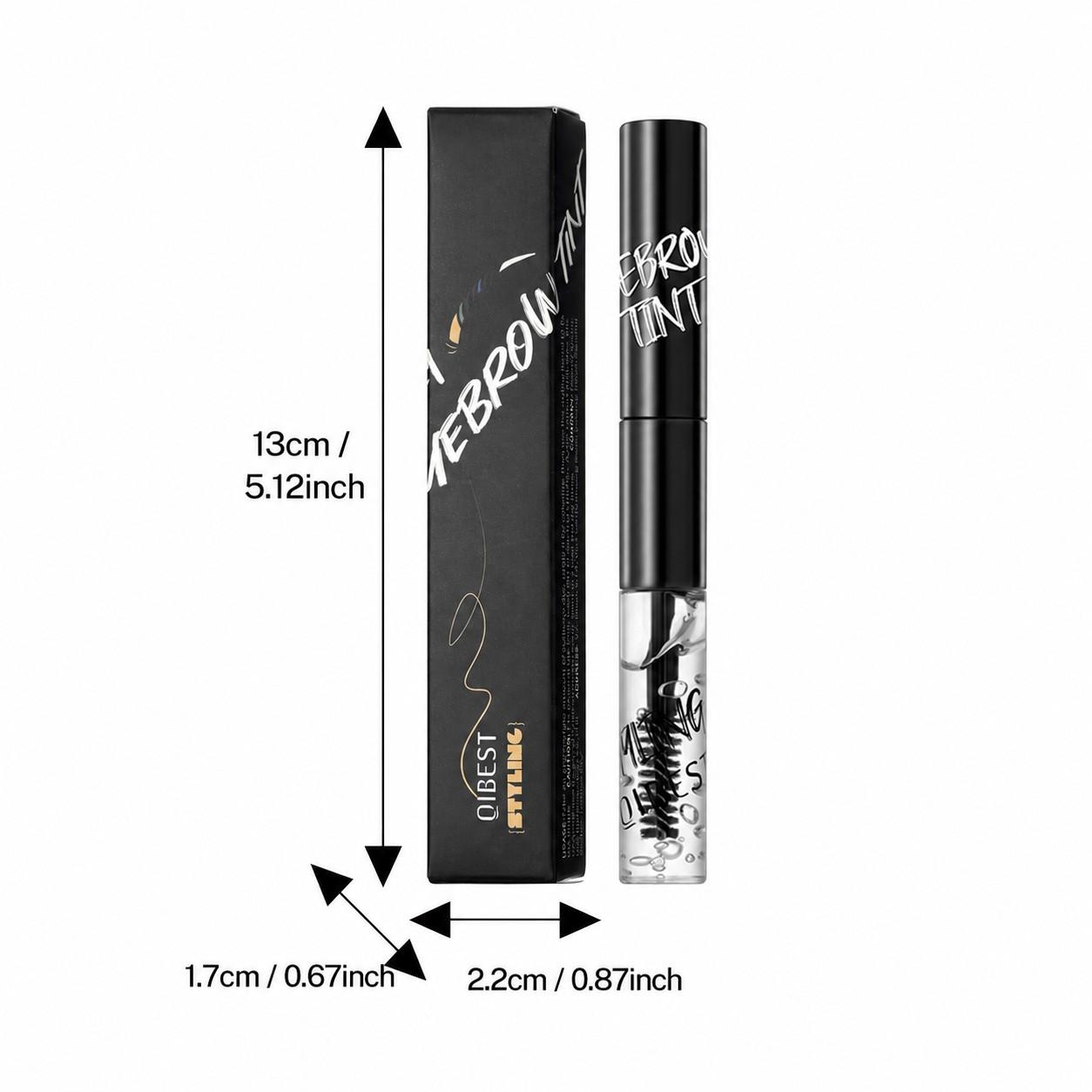 Long-Lasting Waterproof Sweatproof Mascara, Natural Volumizing Effect, Dual-Ended Balm Formula, Single Item Packaging