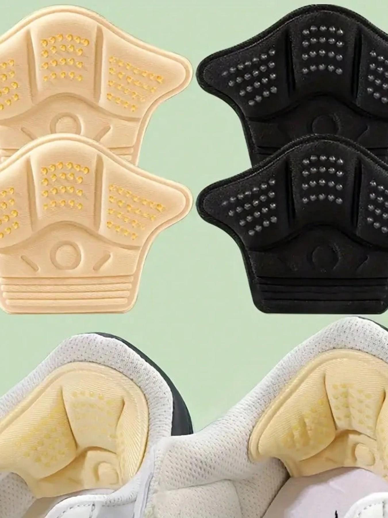 5 Double self-adhesive thickened seaweed shoes, anti-friction after slipping, flexible shoes. Black/rice color movement protects the shoes, rests the shoes. Protective backrest, anti-slip cover, closure option, clear design. Shoes, spring/summer selection