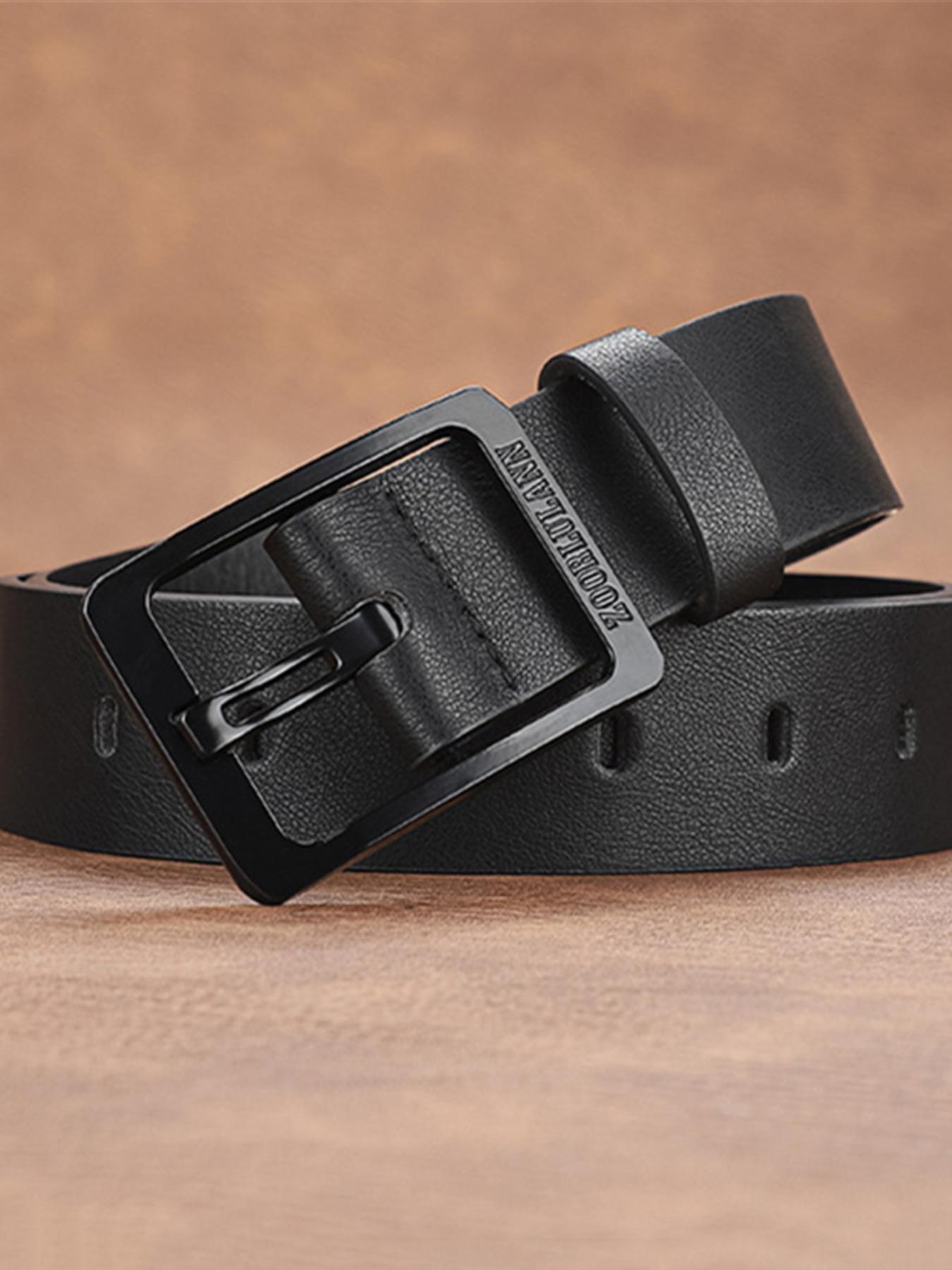 Men's Classic Belt Set, Includes Wallet, Perfume, Glasses, Pen, Keychain, Greeting Card, Perfect Gift Bundle, Surprise Gifts, Perfect Gift for Valentine's Day, Father's Day, Christmas, Party Gift, Birthday Gift
