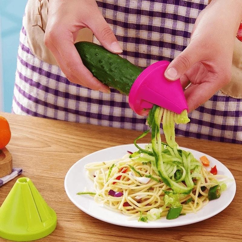 Kitchen Tool Vegetable Fruit Multifunction Spiral Shredder Peeler Manual Potato Carrot Radish Rotating Grater Kitchen Accessorie