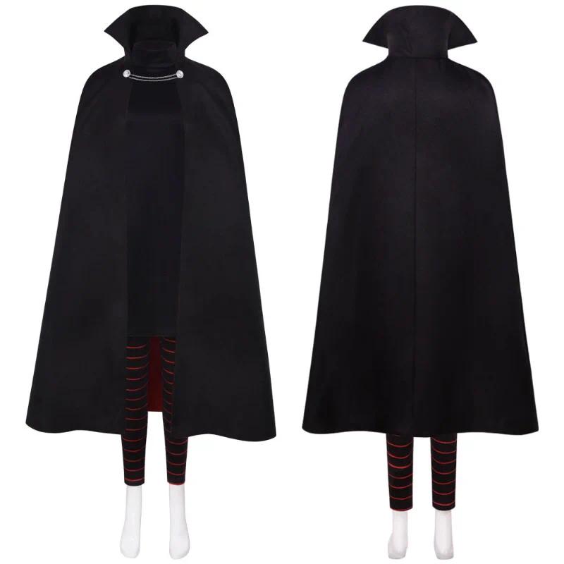 Unisex Size Anime Mavis Dracula Transformania Cosplay Full Set, Polyester 3PCS Top+Pants+Cloak, Character Look Costume for Halloween Carnival (Men's Special Occasion Wear) Unisex Size Anime Mavis Dracula Transformania Cosplay Full Set, Polyester 3PCS Top+Pants+Cloak, Character Look Costume for Halloween Carnival (Men's Special Occasion Wear)