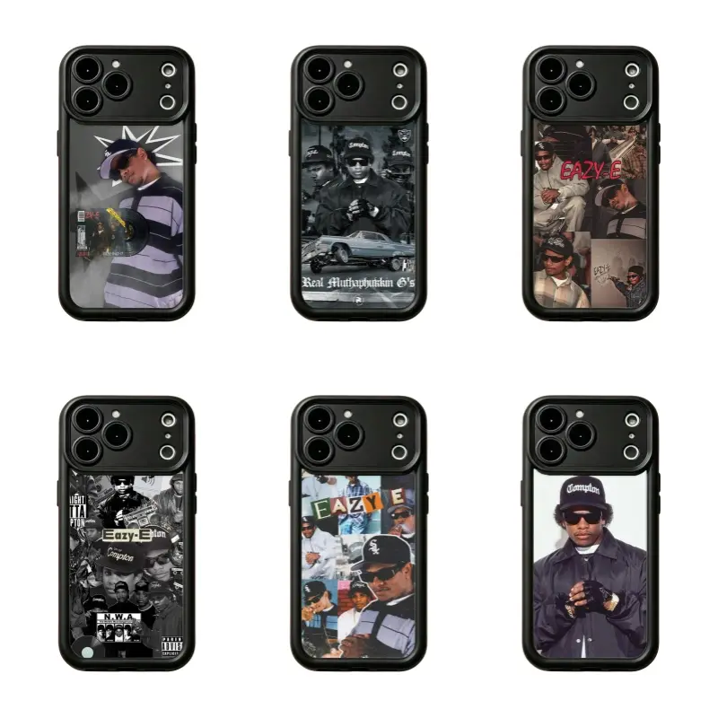Vintage Phone Case | Hip Hop Legend Cover compatible for iPhone 17 16 15 14 13 12 11 and for Samsung S21-S25 Retro Collage Phone Case Must‑Have