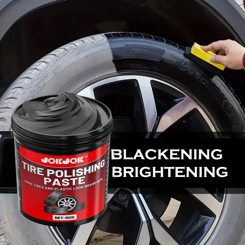 Tire Gloss Protection Agent, Premium Long-Lasting Shine Wax Protective Maintenance Coating, Keeps Car Tires Shiny and Bright