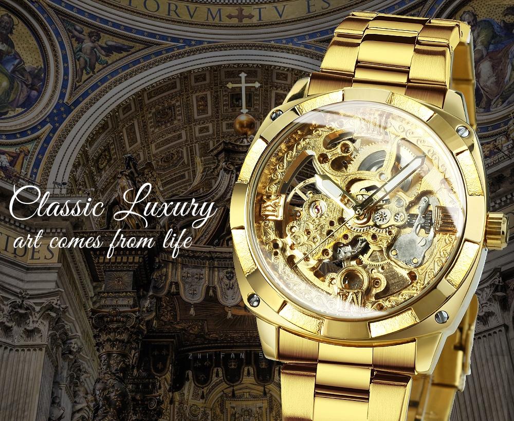 1pc Luxury Top Brand Skeleton Automatic Mechanical Watch with Box, High Quality Watch for Men, Luminous Hands, Stainless Steel Band, Business Casual Retro Festival Gifts 1pc Luxury Top Brand Skeleton Automatic Mechanical Watch with Box, High Quality Watch for Men, Luminous Hands, Stainless Steel Band, Business Casual Retro Festival Gifts
