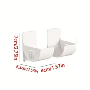 1 pairs of kitchen garbage bag brackets, cabinet storage accessories, door-mounted storage tools. Garbage bags and plastic wrap racks, Mother's Day gifts.