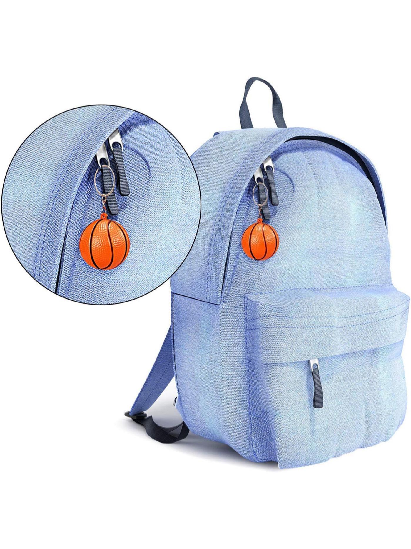 12-Pack Basketball Keychains, Men's Keychain Set, Perfect for Party Gifts, School Fairs, Rewards, Party Bags, Gift Fillers