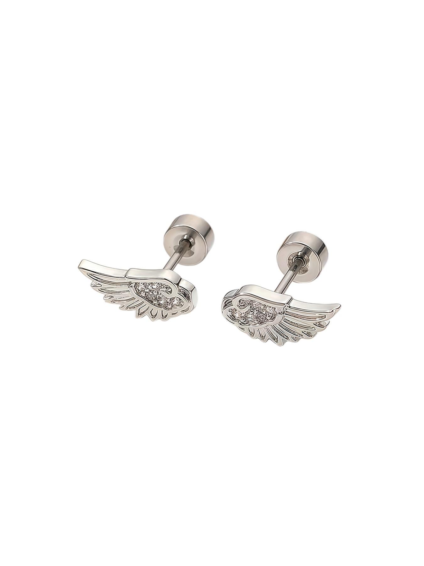 Elegant Angel Wing Earrings for Women Minimalist Daily & Party Jewelry Perfect Gift for Anniversary Birthday