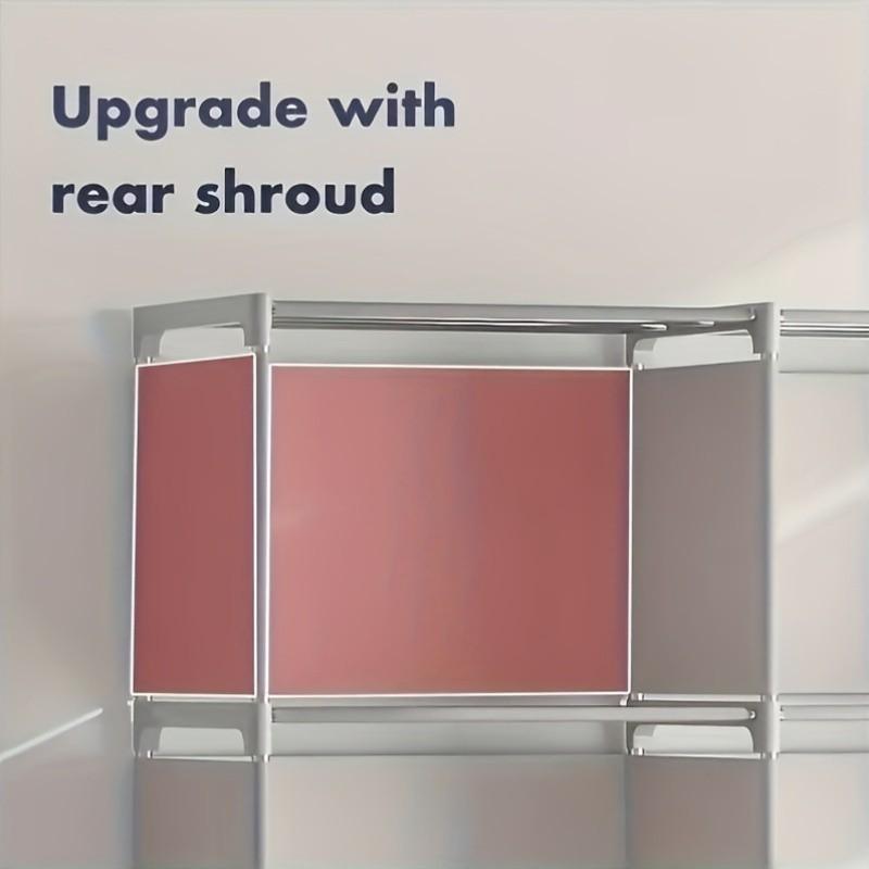 Four-Tier Ladder Bookshelf Wall-Mounted Display Rack, Durable Storage Solution with Compact Design for Books & Decor, Ideal for Home Libraries