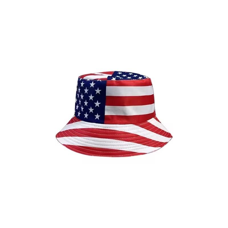 1pc Flag Print Fisherman Hat, International Patterns, Stylish and Unique Design, Perfect for Outdoor Activities, Durable and Comfortable