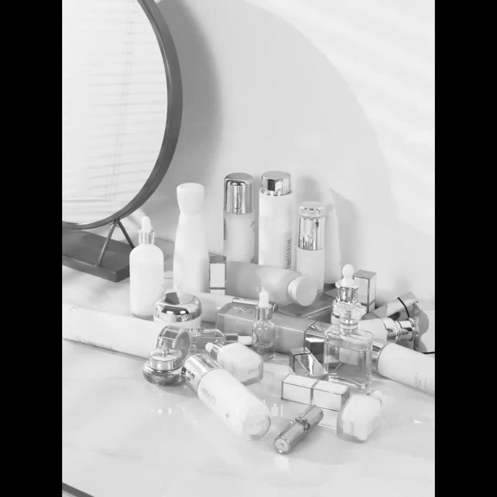 Corner bathroom storage rack, perfume tray for bathroom countertops and vanity organizer, cosmetic storage box, corner storage and organizer rack suitable for bathrooms, kitchens and vanities