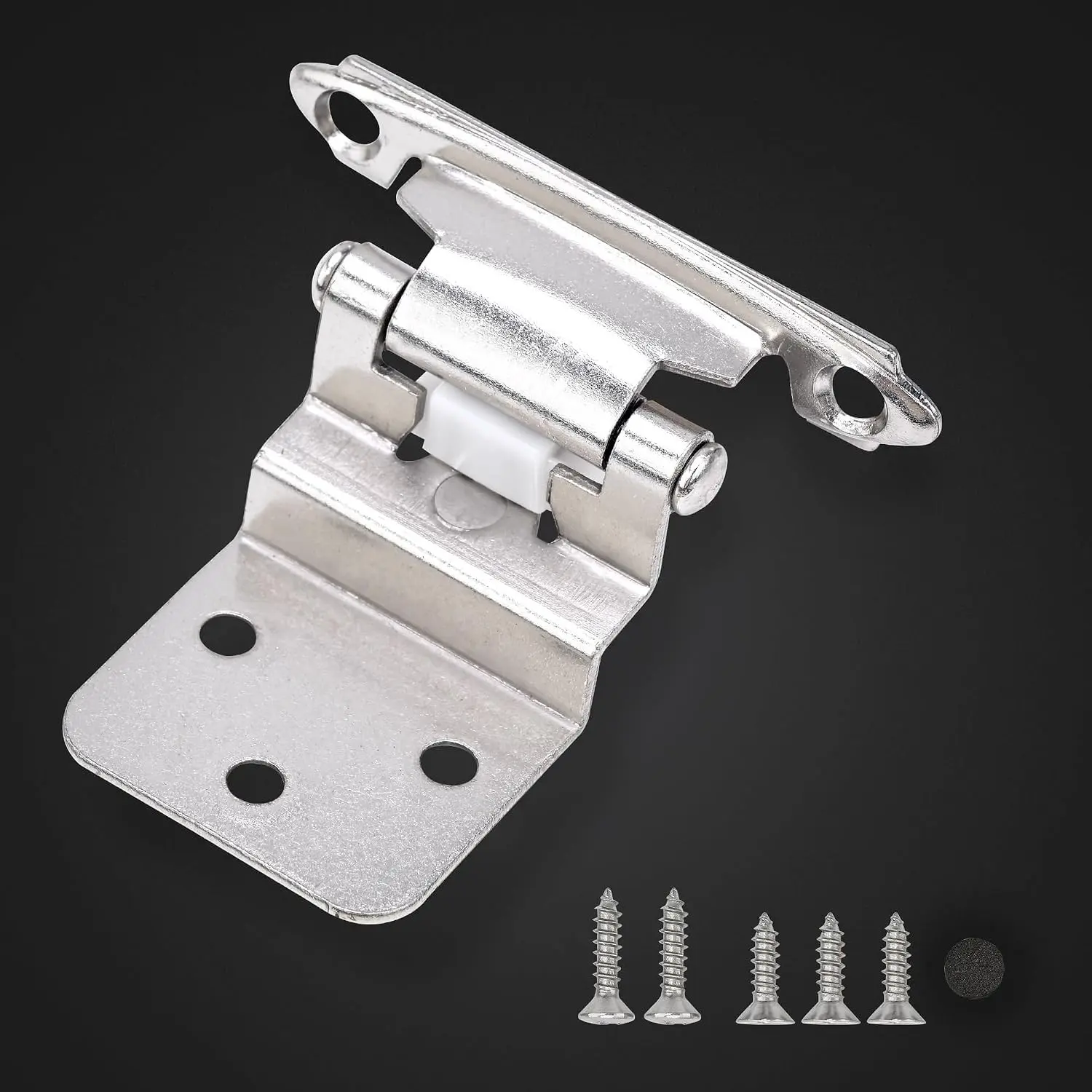3/8" Inset Satin Nickel
