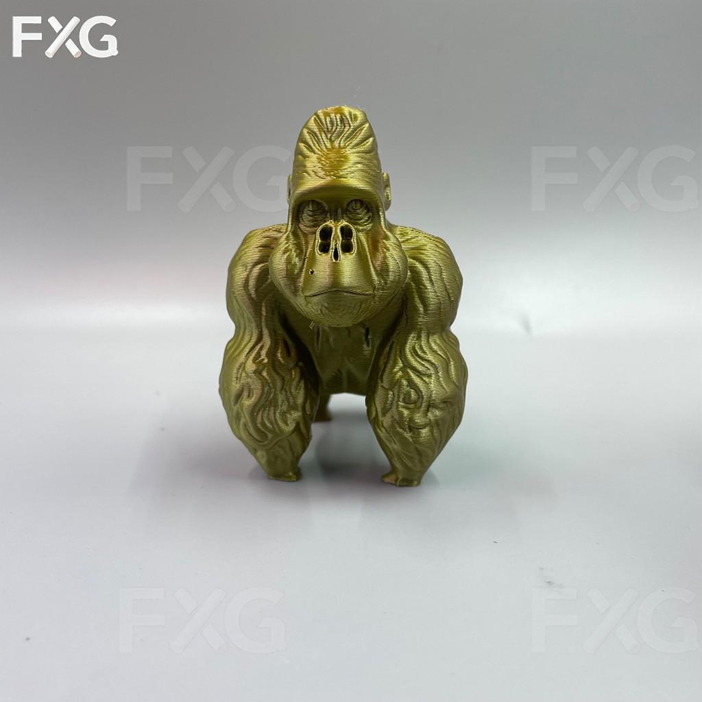 Vintage Gorilla Decorative Figurine, Collectible Hand Model, Home Room Bookshelf Decoration, Desktop Ornament, Art Sculpture Gift