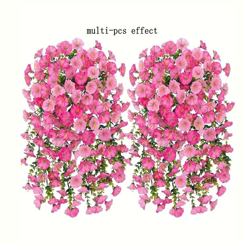 High-end dense spring artificial flowers with UV resistance for outdoor decoration, suitable for weddings, hotels, gardens, courtyards, photography, aesthetic room decoration, and seasonal celebrations. Faux Flowers