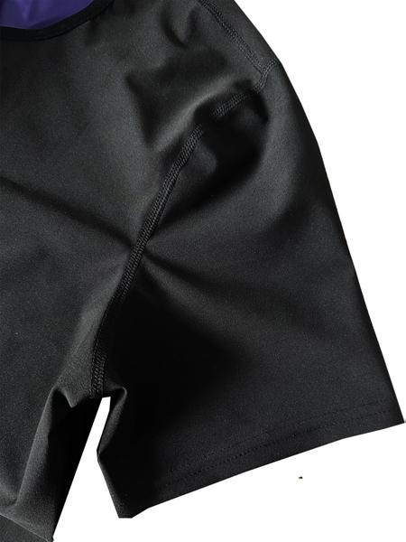 Sauna Sweat Suits Shirt Waist Trainer for Men, Compression Vest for Workout and Gym, Short Sleeve Sweat Enhancer for All Seasons, Sports Sauna Top