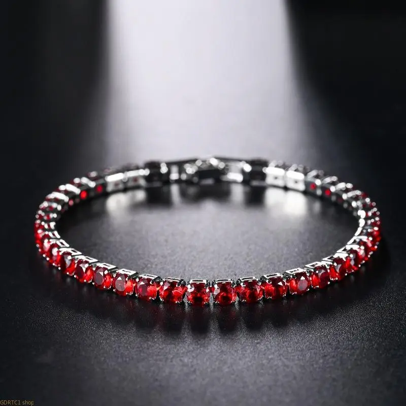 Women's Hip Hop Bag Charm & Bangle Bracelet, Multi-Color Cubic Zirconia with Inlaid Stones for a Sparkly Shine, Versatile Layered Look Accessory for Music Festivals, Graduation