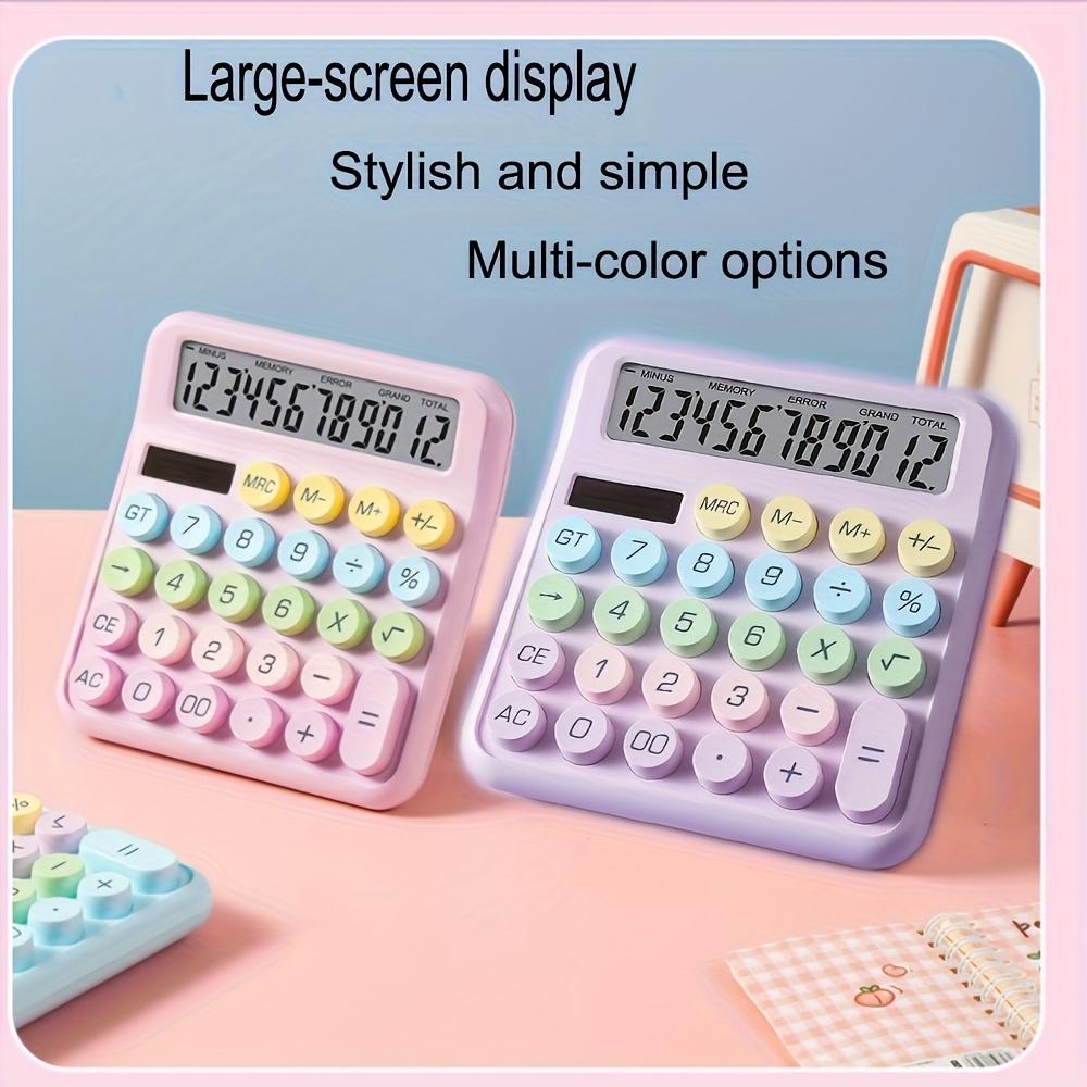 Multi-functional Fashionable Minimalist Calculator, Large Screen and Large Button Display Calculator, Specially Designed for Accountants Calculator,Essential For Office