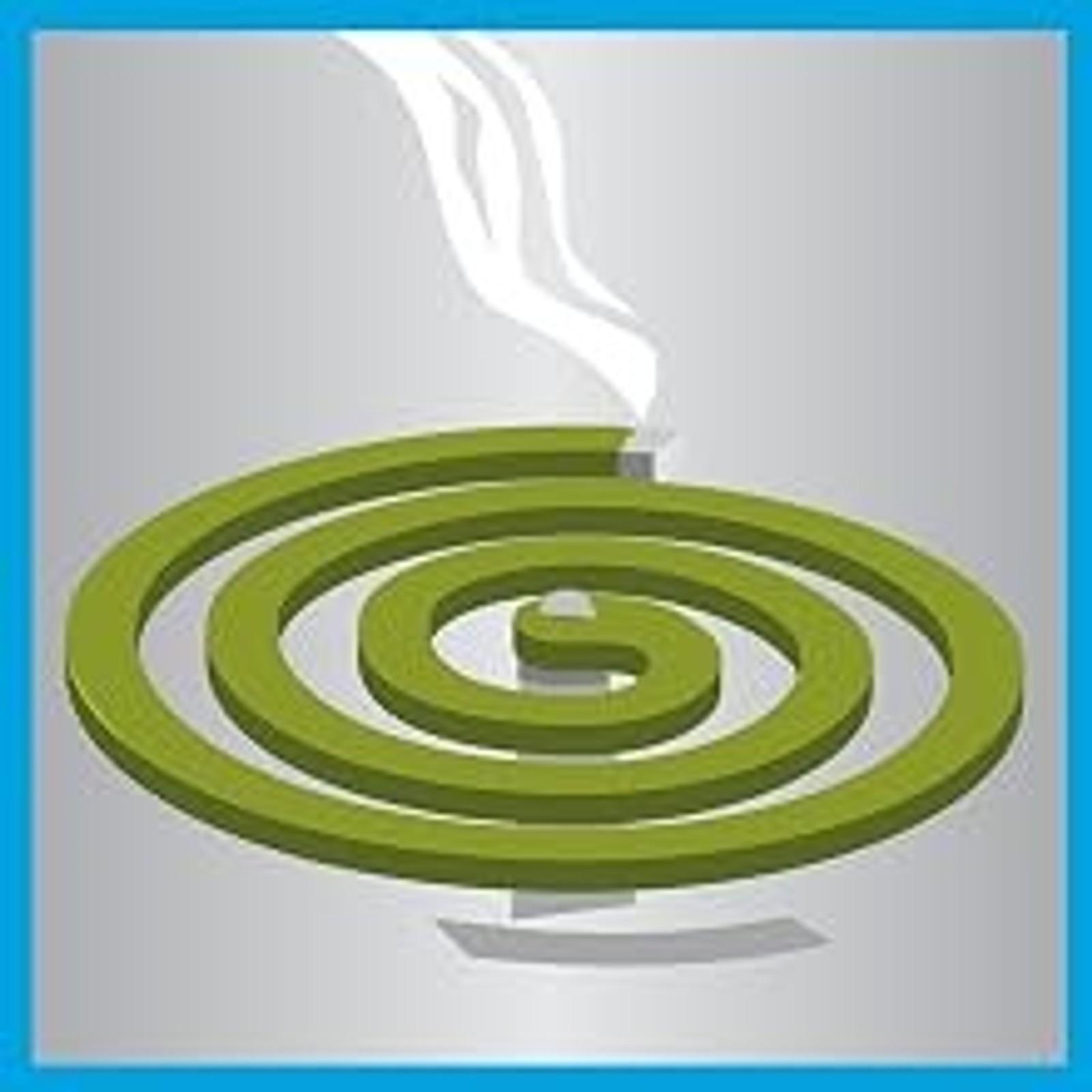 Mosquito Repellent Coils, 4 Packs of 4 (16 Coils)