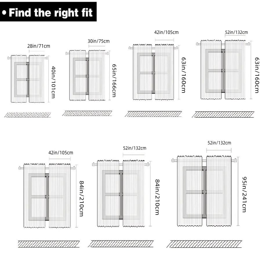 2D Flat 2-Piece Patriotic American Flag Window Curtain Set, Wavy Red White Blue Stripes with Blue Stars (Some White Outlines), Distressed Retro Pattern, Classic Stars & Stripes Design for Living Room Bedroom Decor