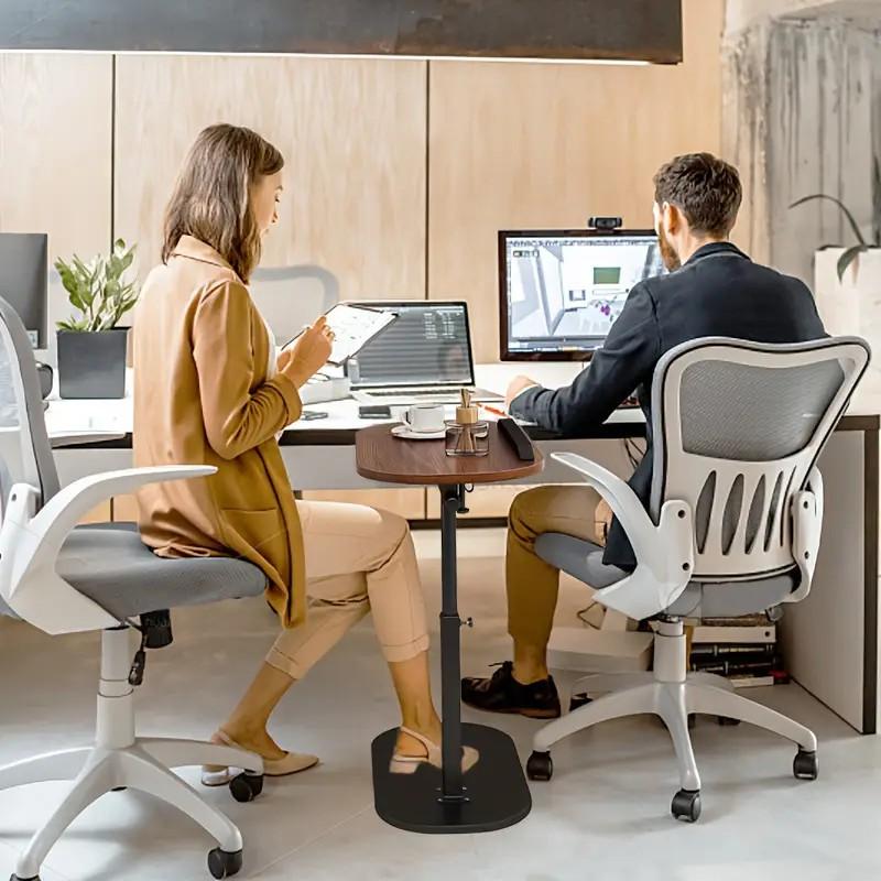 Portable Adjustable Folding Side Table, Laptop Desk for Home Office, Coffee Table & Bedside Sofa, Reception Area Use, Mother's Day Gift